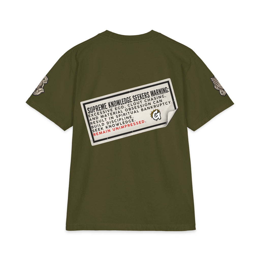 $UPREME KNOWLEDGE Tee -  Heavyweight Short Sleeve