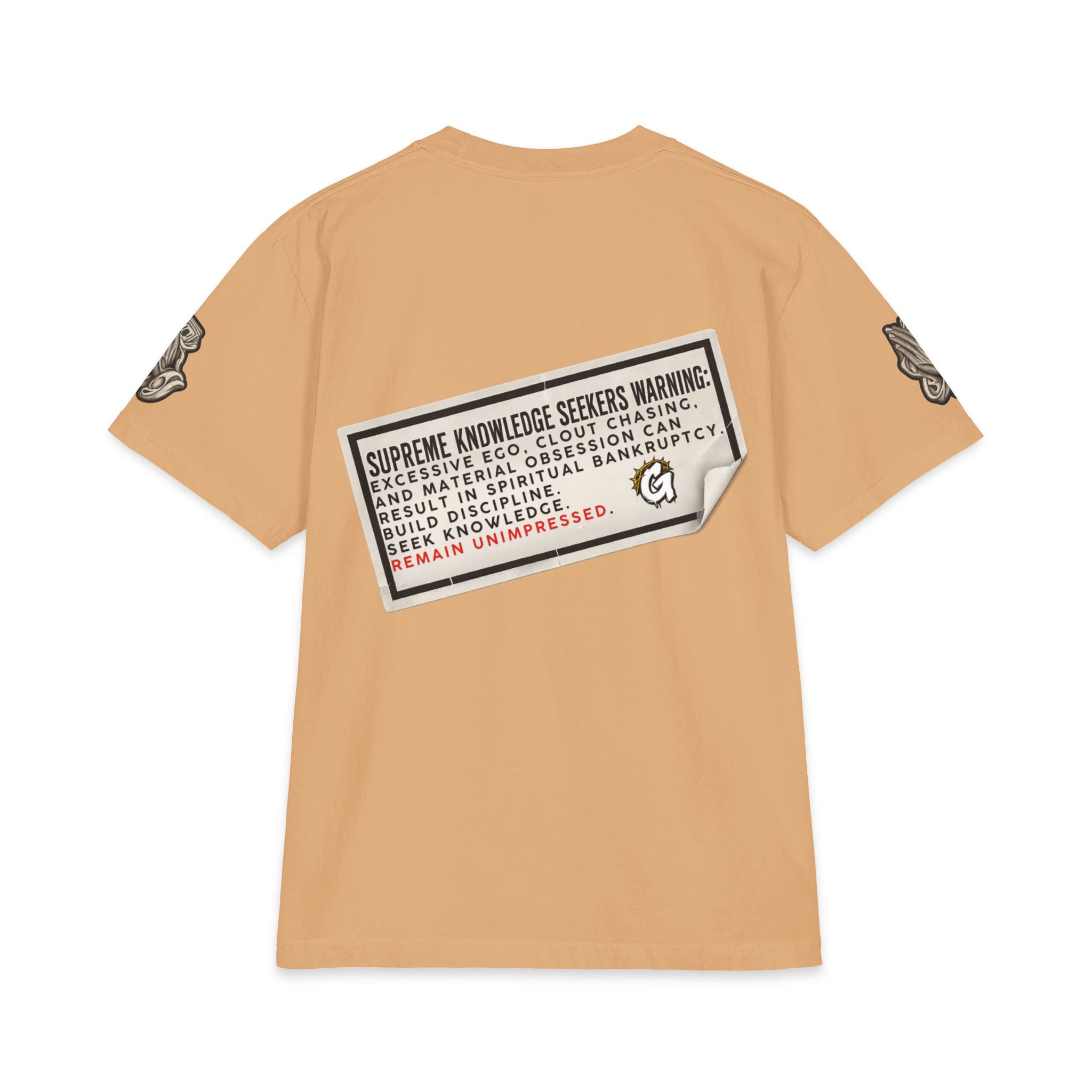 $UPREME KNOWLEDGE Tee -  Heavyweight Short Sleeve