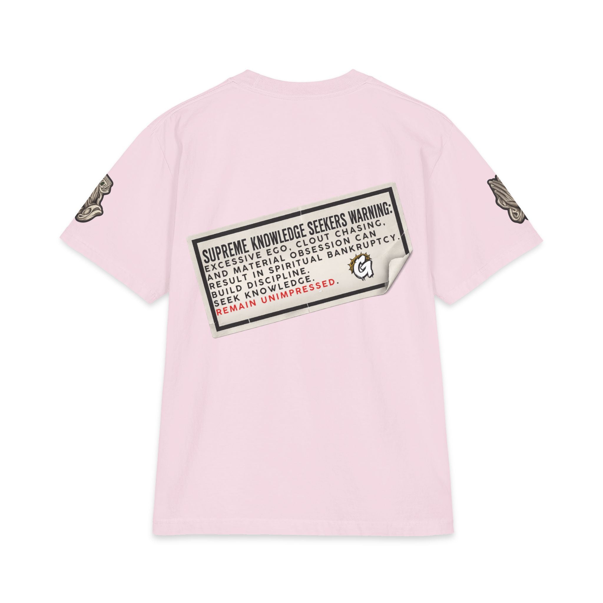 $UPREME KNOWLEDGE Tee -  Heavyweight Short Sleeve