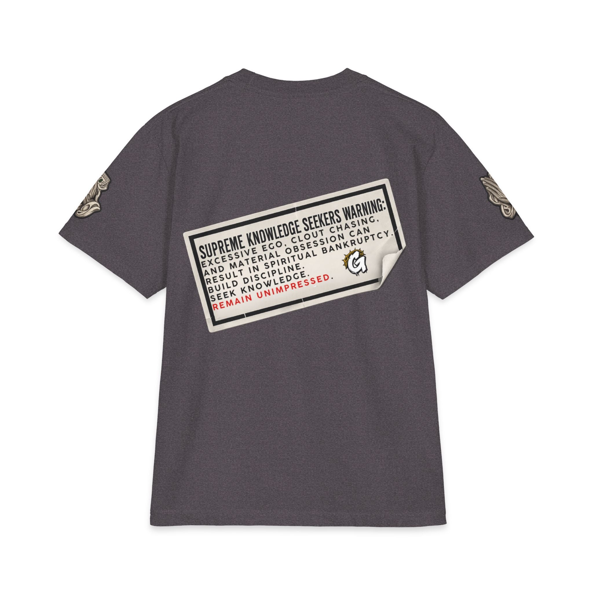 $UPREME KNOWLEDGE Tee -  Heavyweight Short Sleeve
