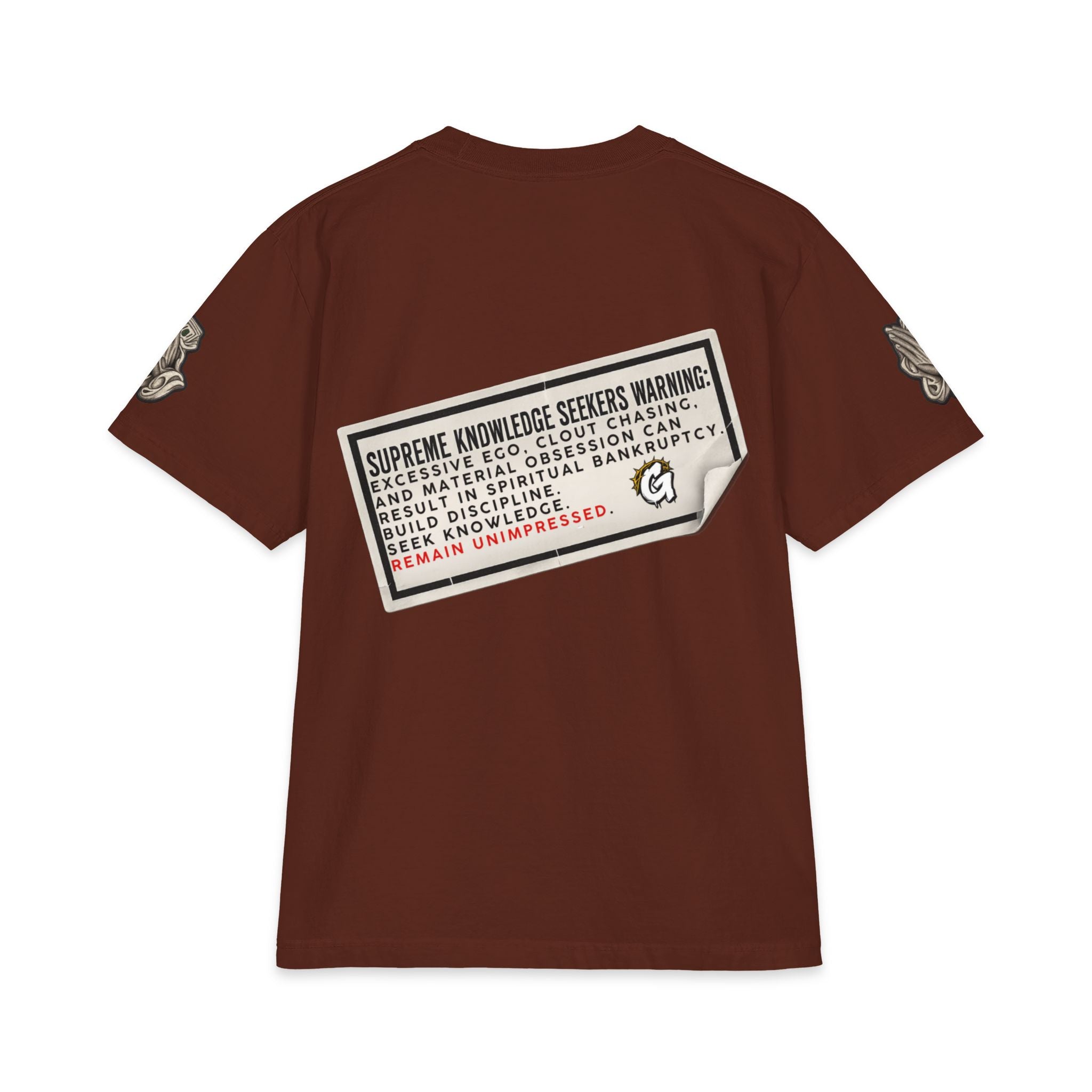 $UPREME KNOWLEDGE Tee -  Heavyweight Short Sleeve