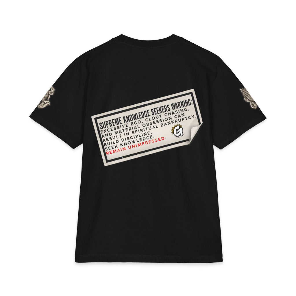 $UPREME KNOWLEDGE Tee -  Heavyweight Short Sleeve