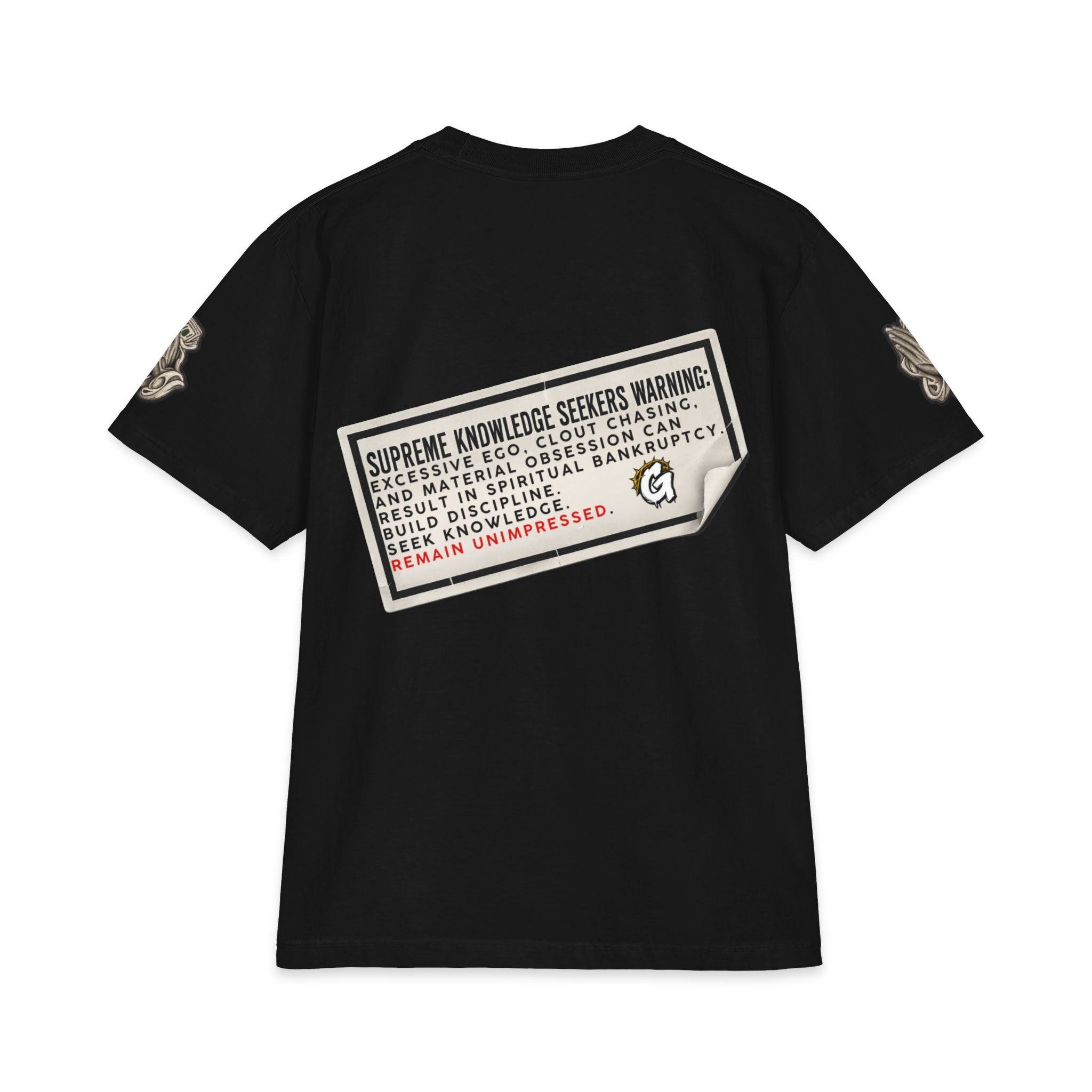 $UPREME KNOWLEDGE Tee -  Heavyweight Short Sleeve