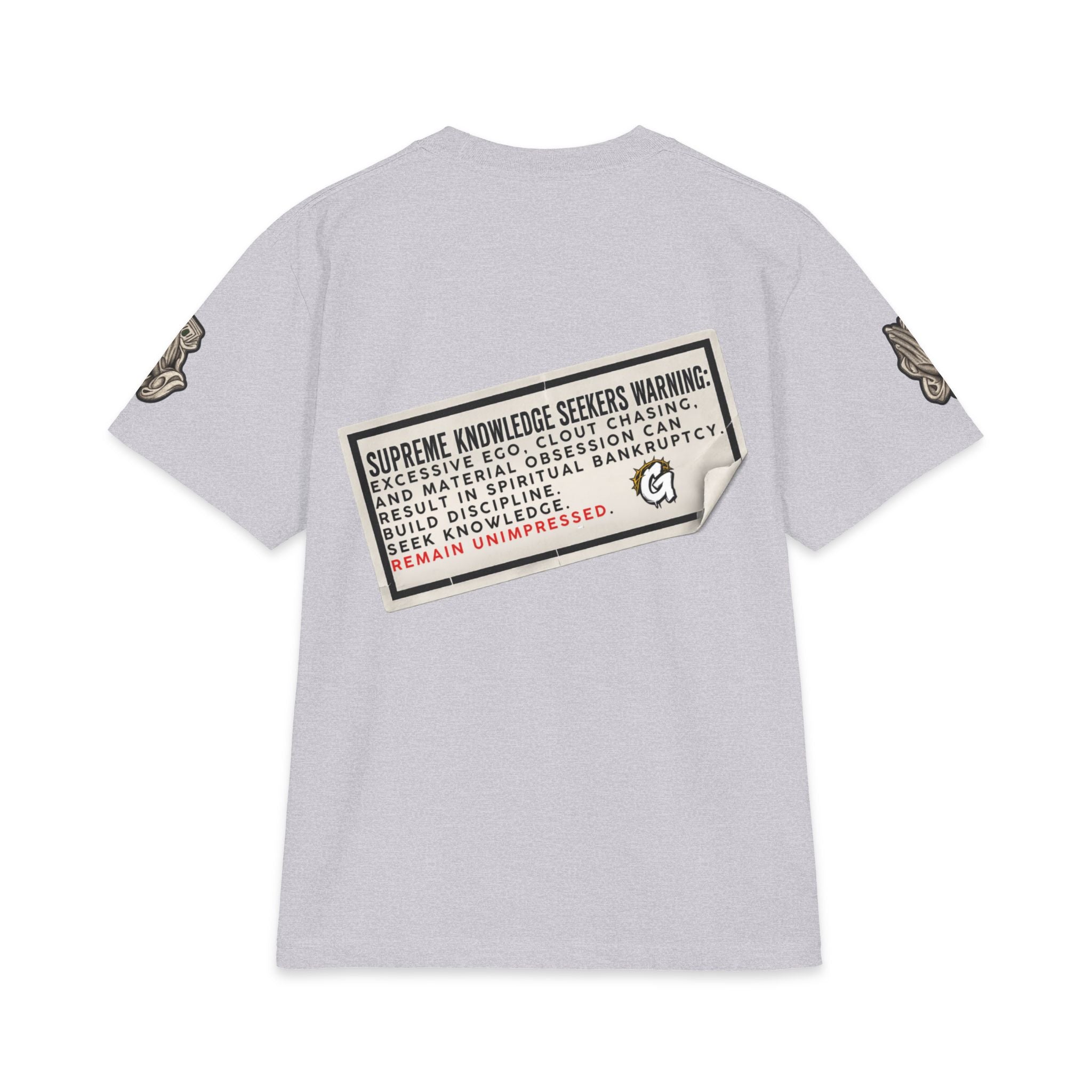 $UPREME KNOWLEDGE Tee -  Heavyweight Short Sleeve