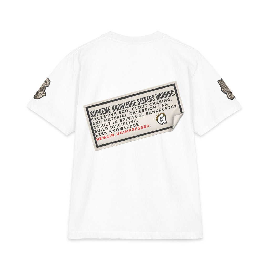 $UPREME KNOWLEDGE Tee -  Heavyweight Short Sleeve